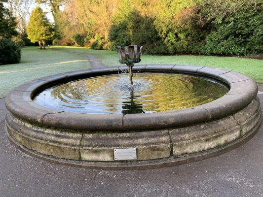 Fountain in Lady Dixon Park